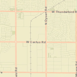 El Mirage Street Map