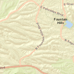 15637 E Telegraph Dr Fountain Hills Street Map