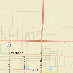 409 East Ellis Street, Levelland, TX 79336 Street Map