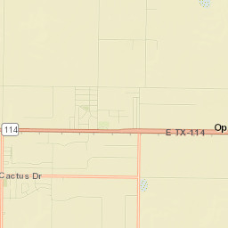 Hockley County Street Map
