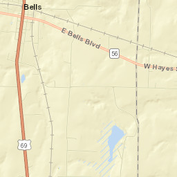Bells Street Map