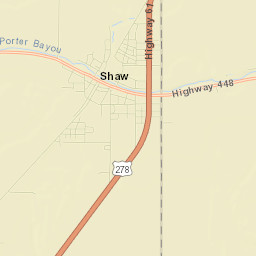 Shaw Street Map