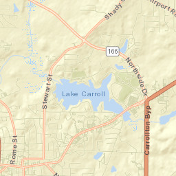 Carrollton Street Map