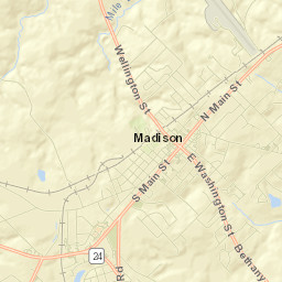 Morgan County Street Map