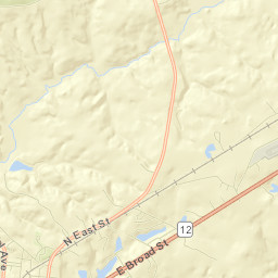Greene County Street Map