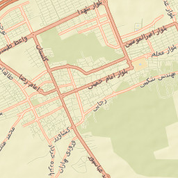 Tabas Street Map