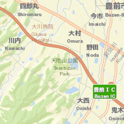 Buzen Street Map