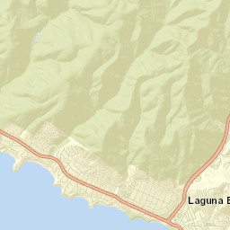 Laguna Beach Street Map