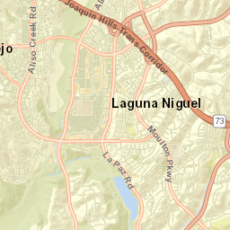 Aliso Viejo Street Map