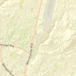 Murrieta Hot Springs Street Map