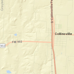 Collinsville Street Map