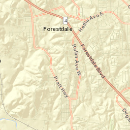 Jefferson County Street Map