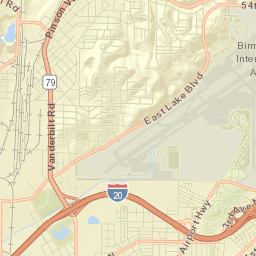 3446 Vanderbilt Road, Birmingham, AL Street Map