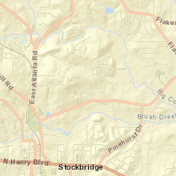 Stockbridge Street Map