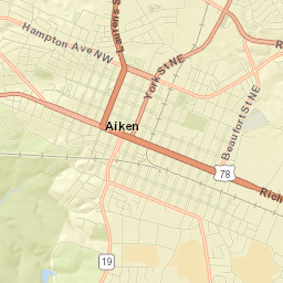 Aiken Street Map