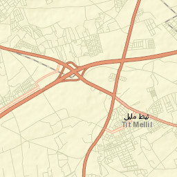 Tit Mellil Street Map
