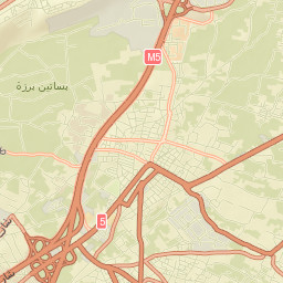 Ḩarastā Street Map