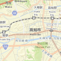 Kōchi Street Map