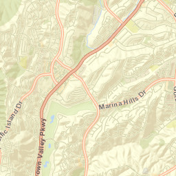 Laguna Niguel Street Map