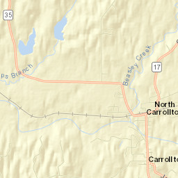 Carrollton Street Map