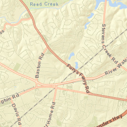Martinez Street Map
