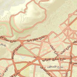 Damascus Street Map