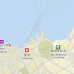 Jeju City Street Map