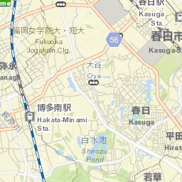 Kasuga Shi Street Map