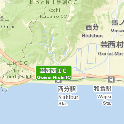 Geisei Street Map