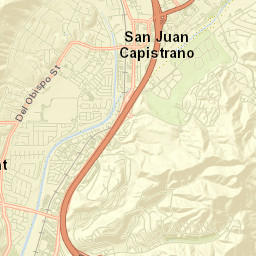 San Juan Capistrano Street Map