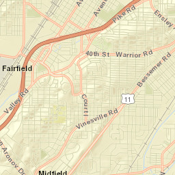 Fairfield Street Map