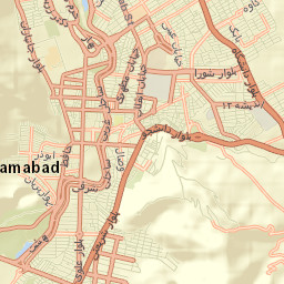 Khorramabad Street Map