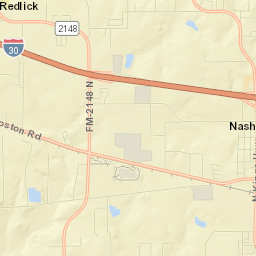 Red Lick Street Map