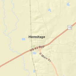 Bradley County Street Map