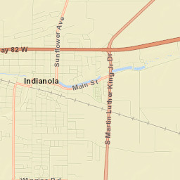 Indianola Street Map