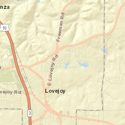 Lovejoy Street Map