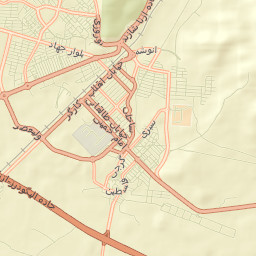Azna Street Map