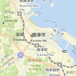Karatsu Street Map