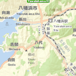 Yawatahama-shi Street Map