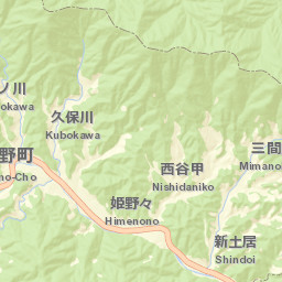 Tsuno Street Map