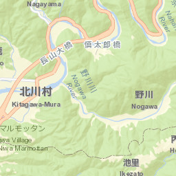 Kitagawa Street Map