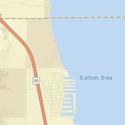 Desert Shores Street Map