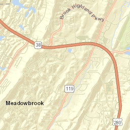 Meadowbrook Street Map