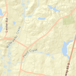 Fayette County Street Map