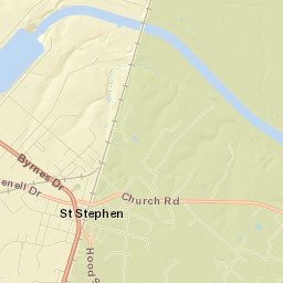 Saint Stephen Street Map