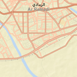 Ramadi Street Map