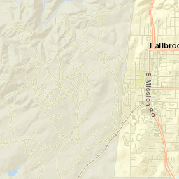 Fallbrook Street Map