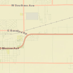 Buckeye Street Map