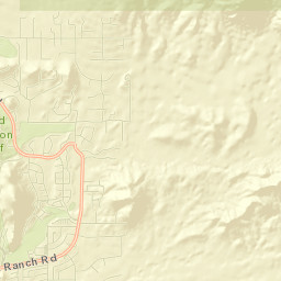 Gold Canyon Street Map
