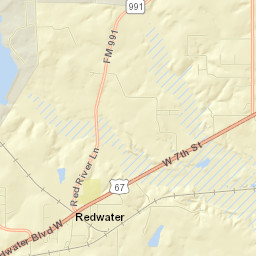 Farm Road 991 East, Texarkana, TX Street Map
